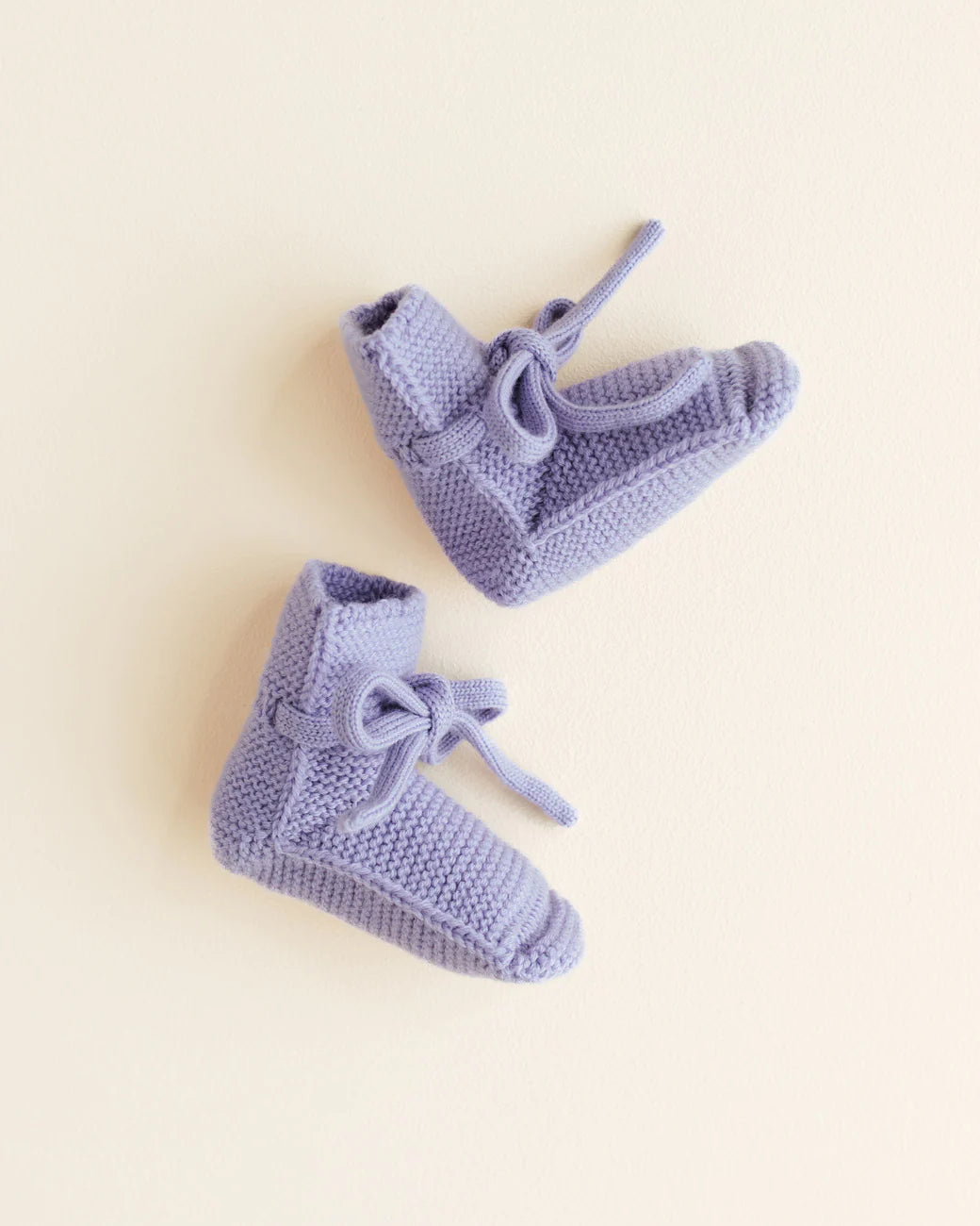 Hvid - booties - lilac