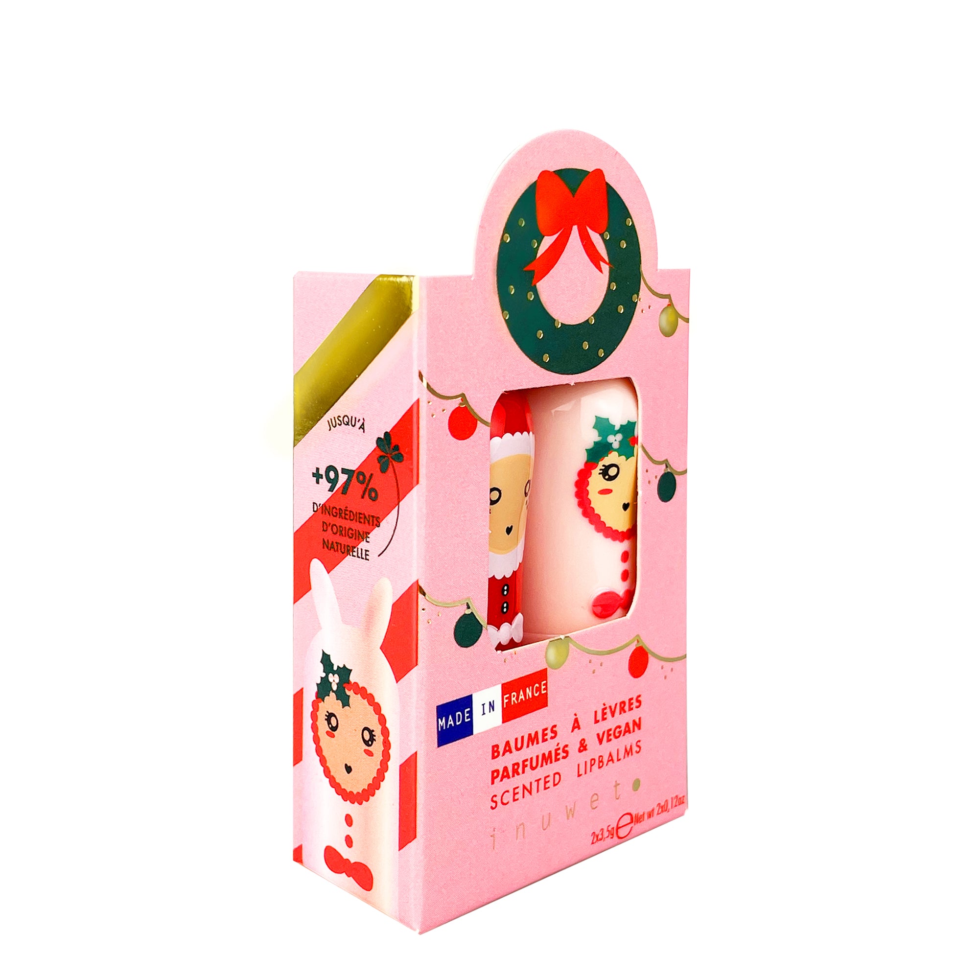 Inuwet - duo lippenbalsems xmas
