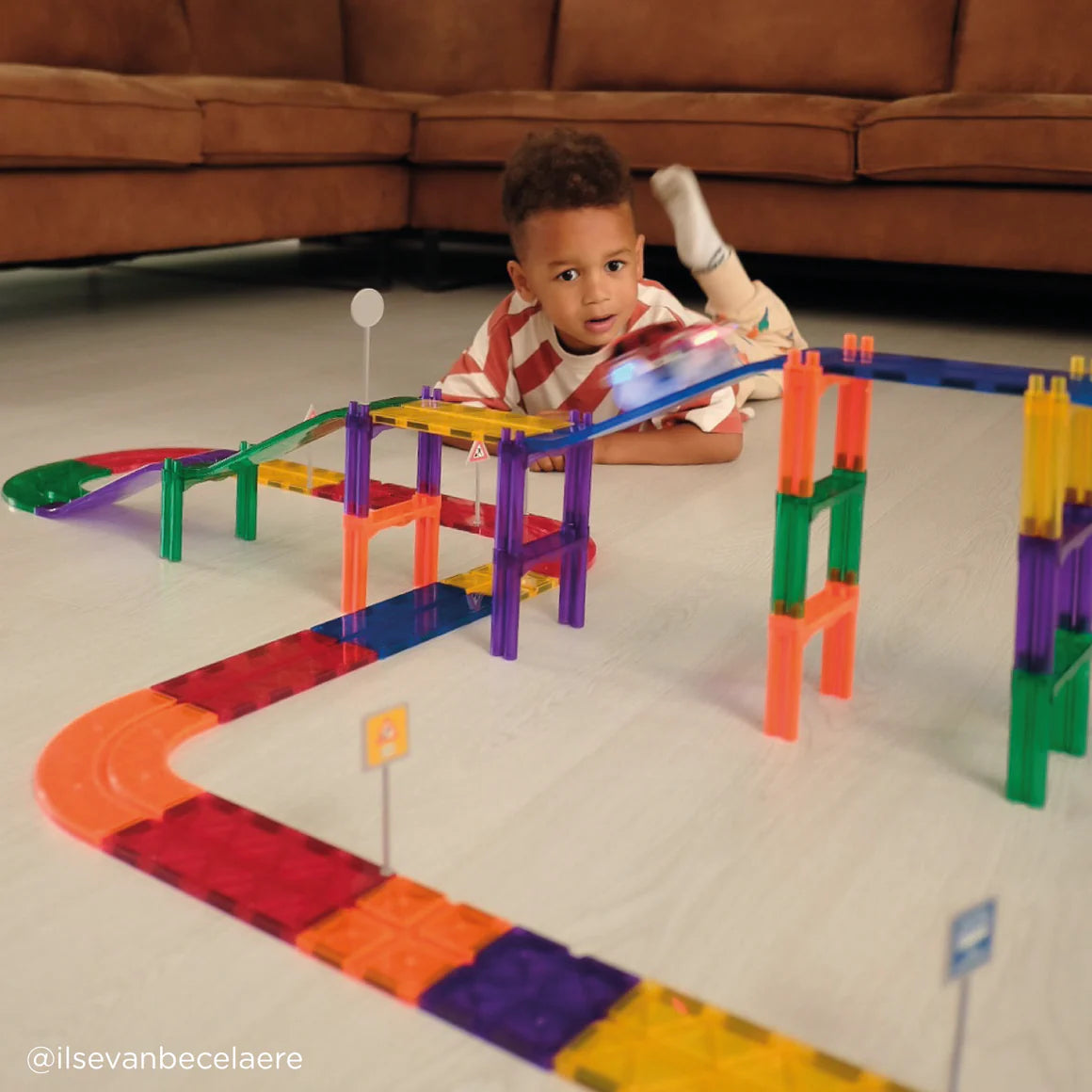Cleverclixx - race track add-on curves intense 15st