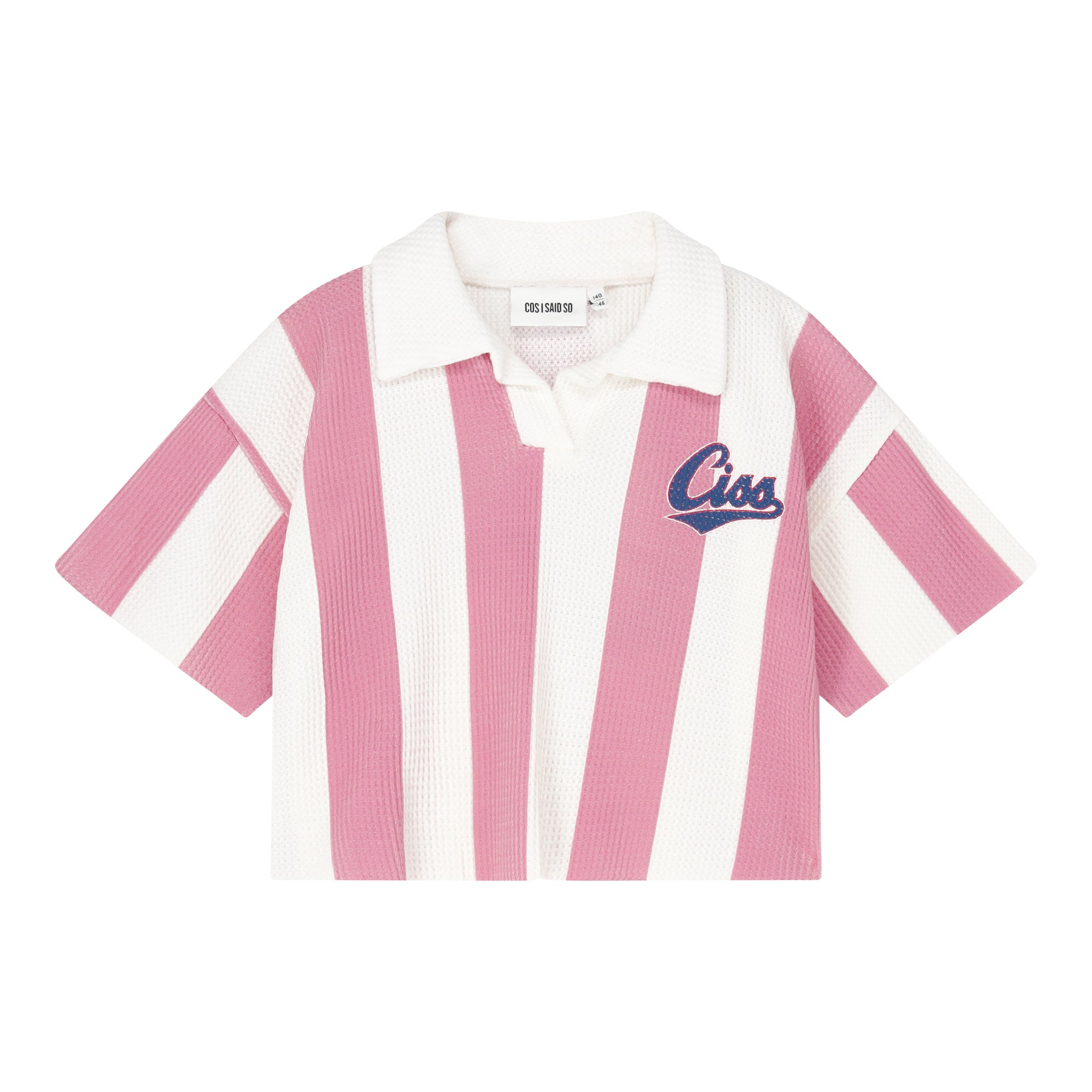 Cos I Said So - cut off polo cotton pique - polignac