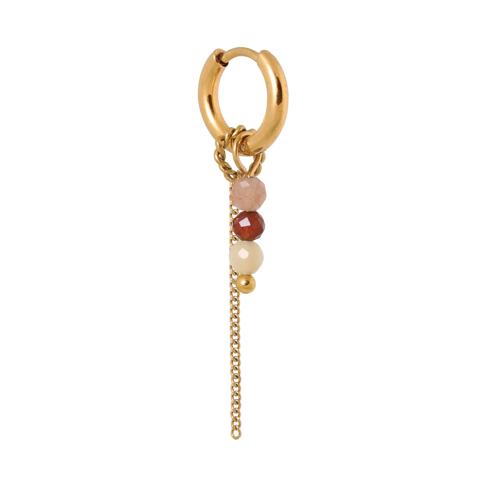 Label Kiki - chain morello hoop gold