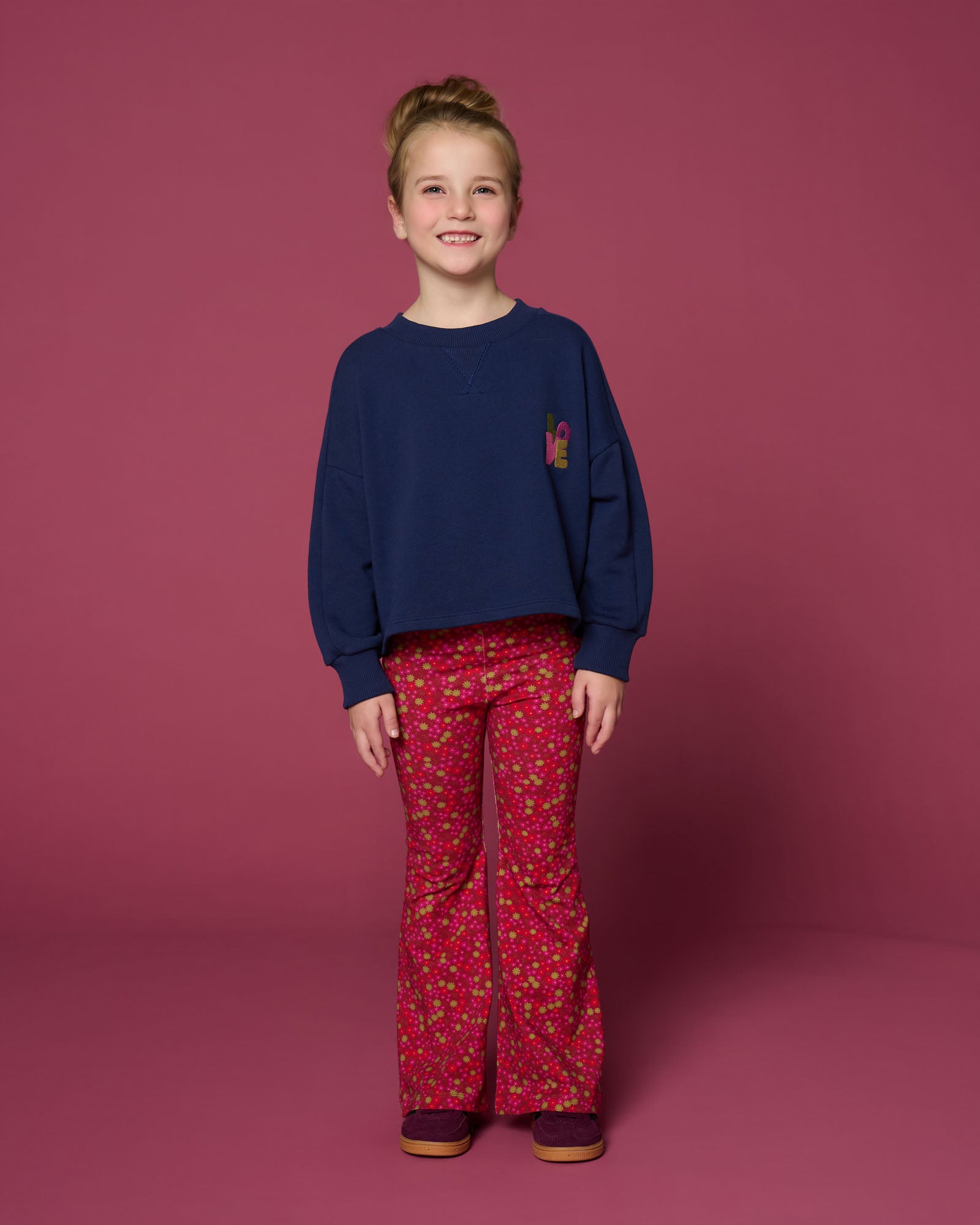 Petit Blush - coco sweater - dark blue