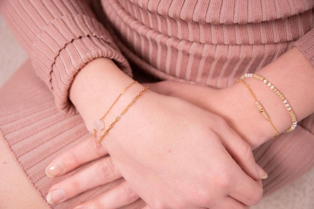 Label Kiki - baby feng shui bracelet gold