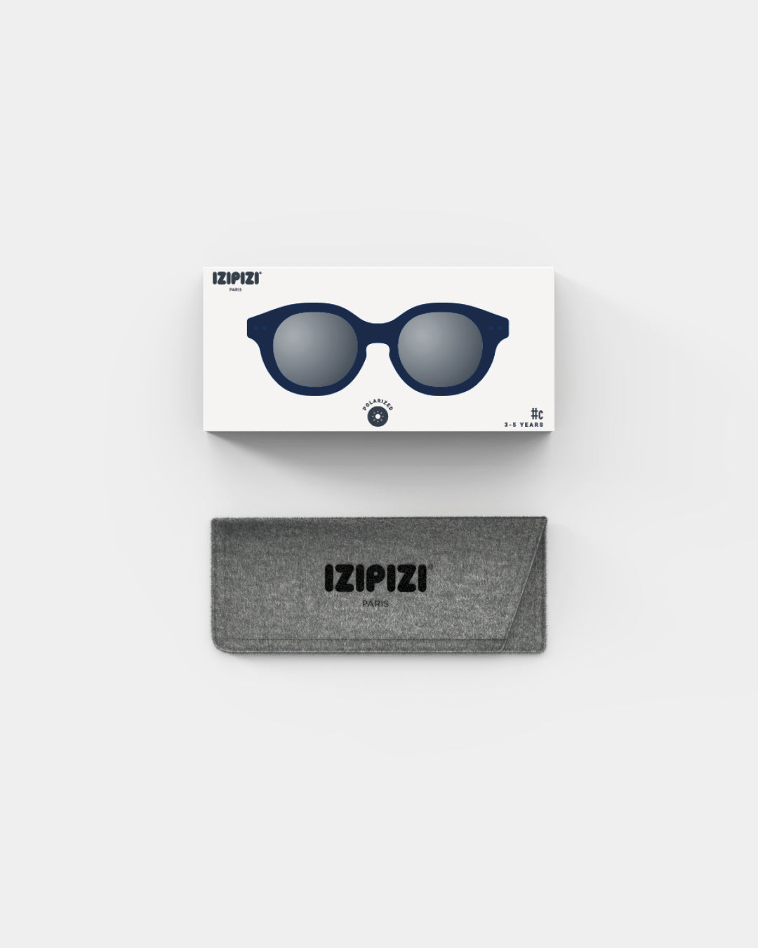 IZIPIZI - zonnebril #C kids plus (3-5jr) - denim blue