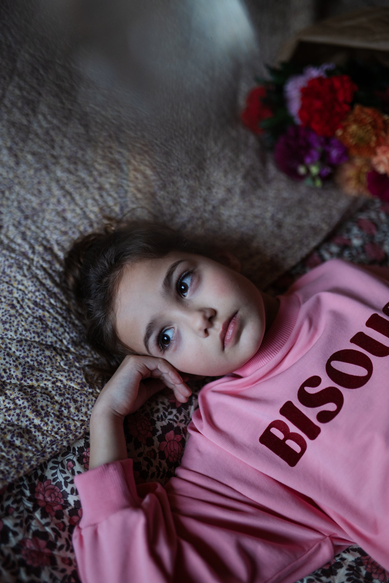 Petit Blush - easy sweater bisous - rose
