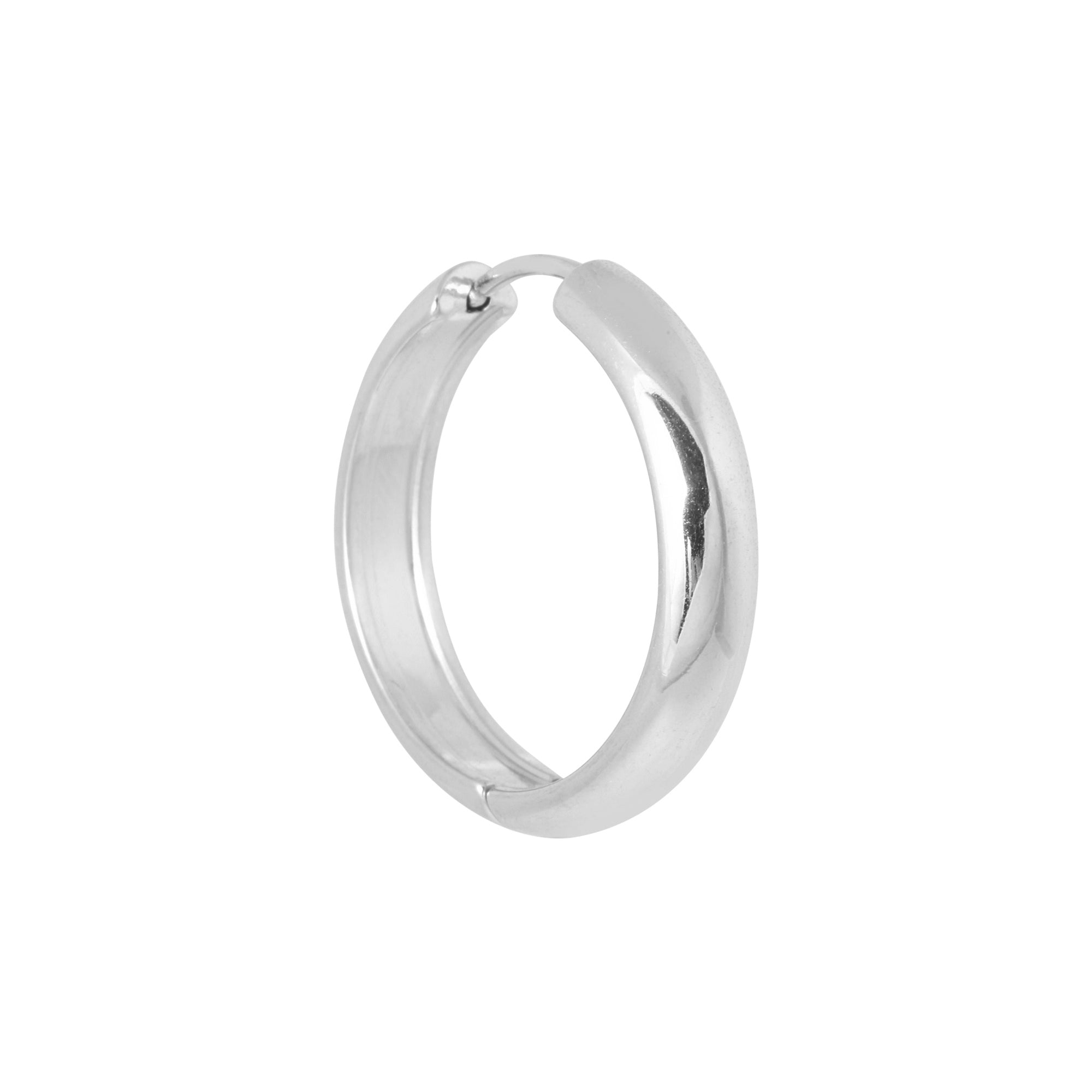 Label Kiki - ella big hoop silver