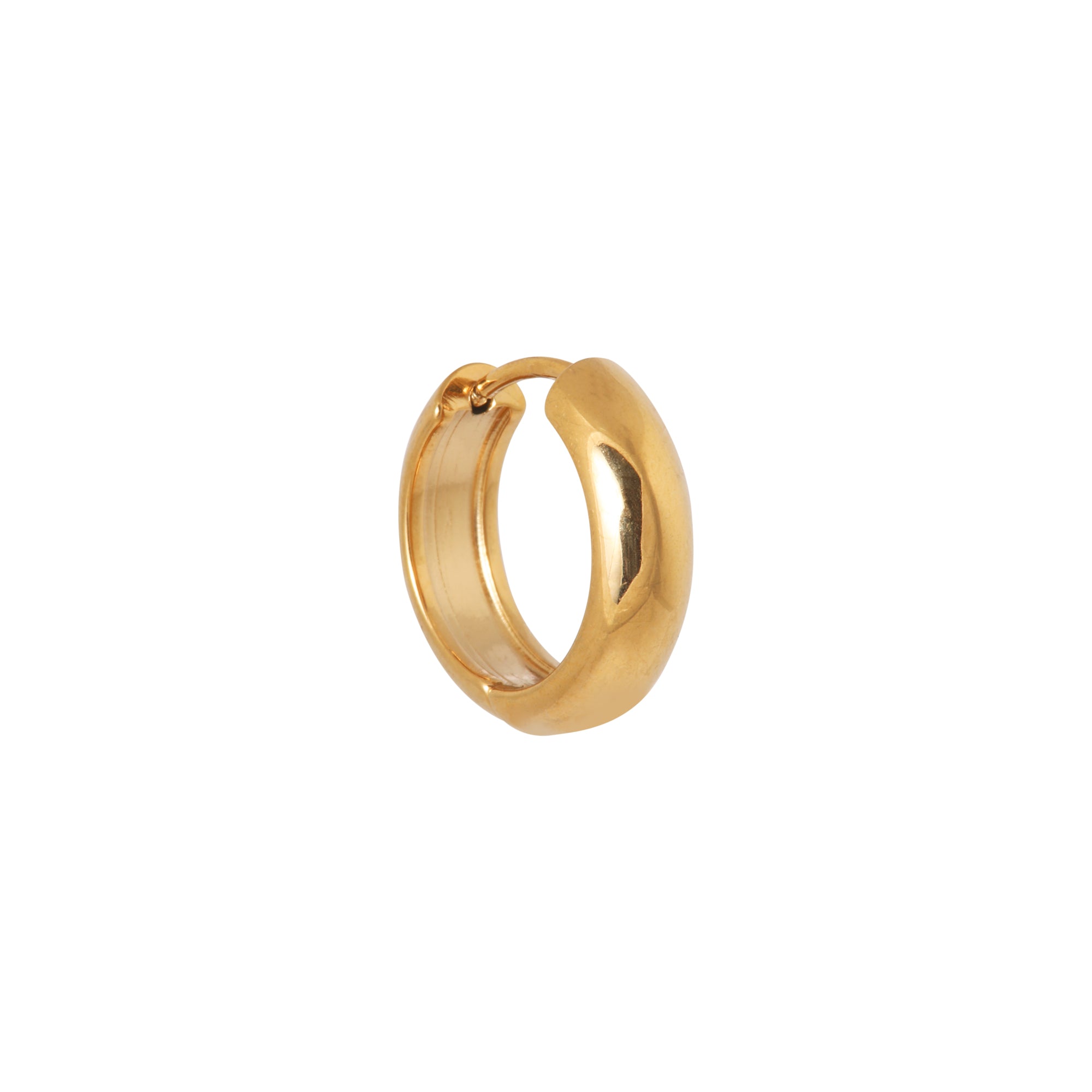 Label Kiki - ella medium hoop gold