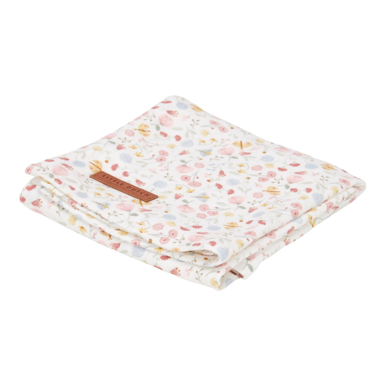 Little Dutch - swaddle 120x120cm - flowers & butterflies