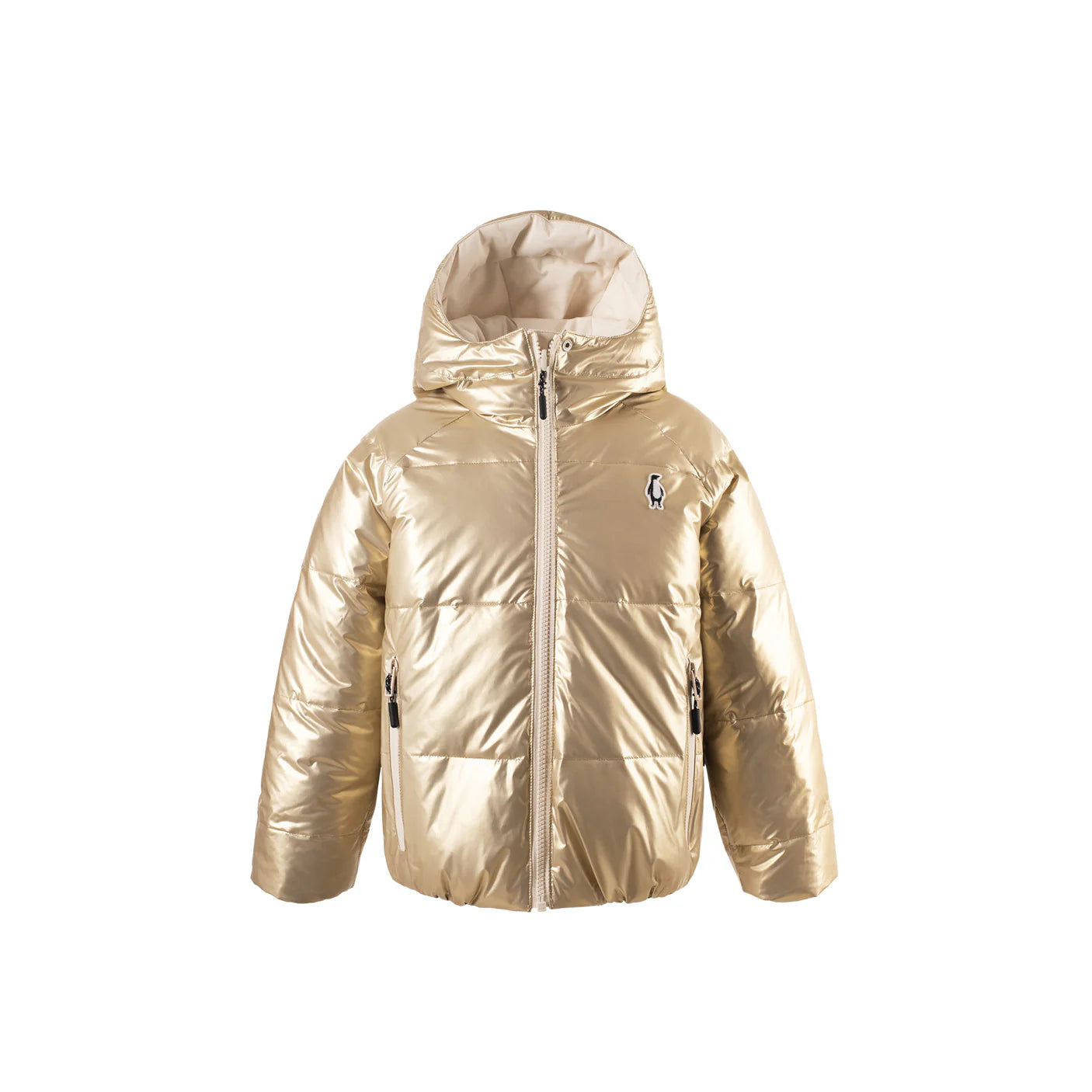 Gosoaky - winterjas flashy dragon - gold