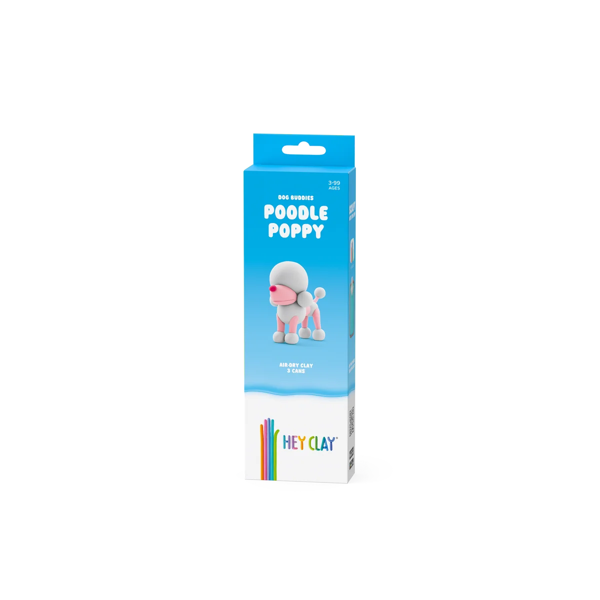 Hey Clay - poodle poppy - 3 cans