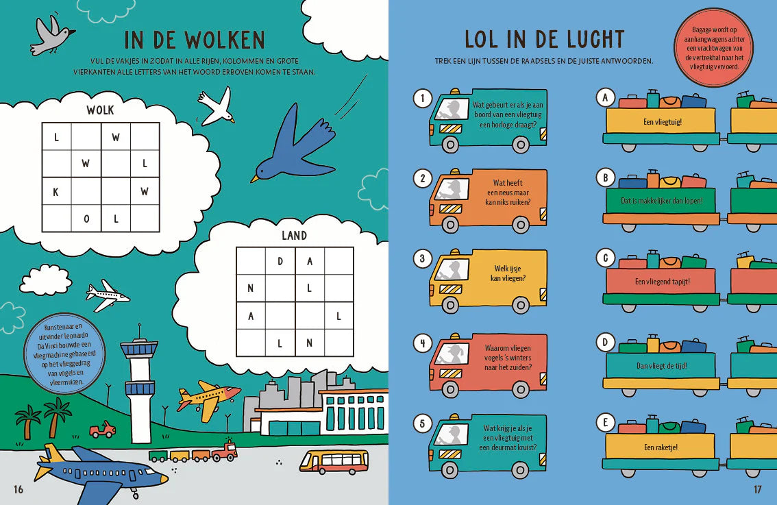 Boycott - boek - het grote vliegtuig spelletjesboek