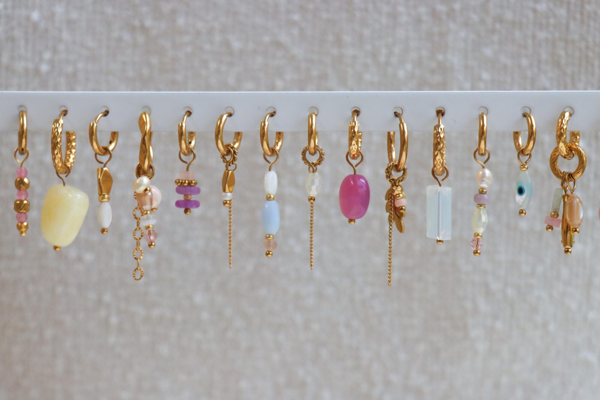 Label Kiki - island dreams hoop gold