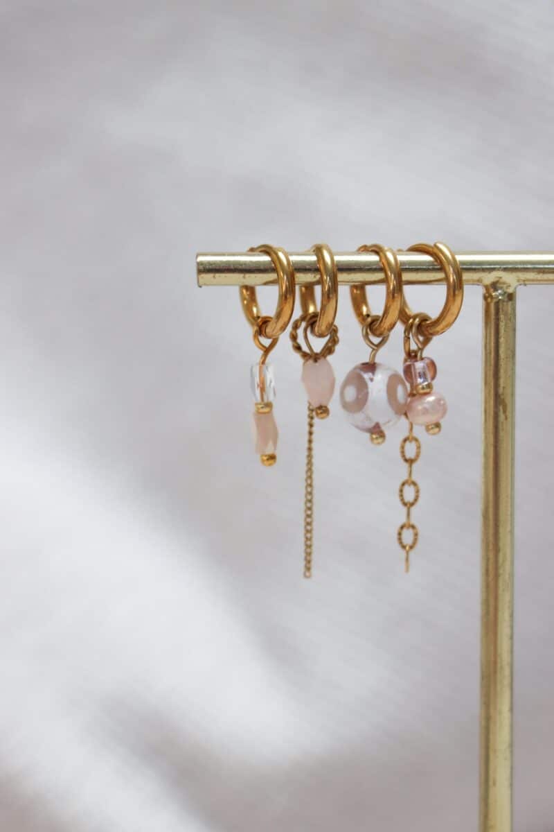 Label Kiki - coastal shine hoop gold