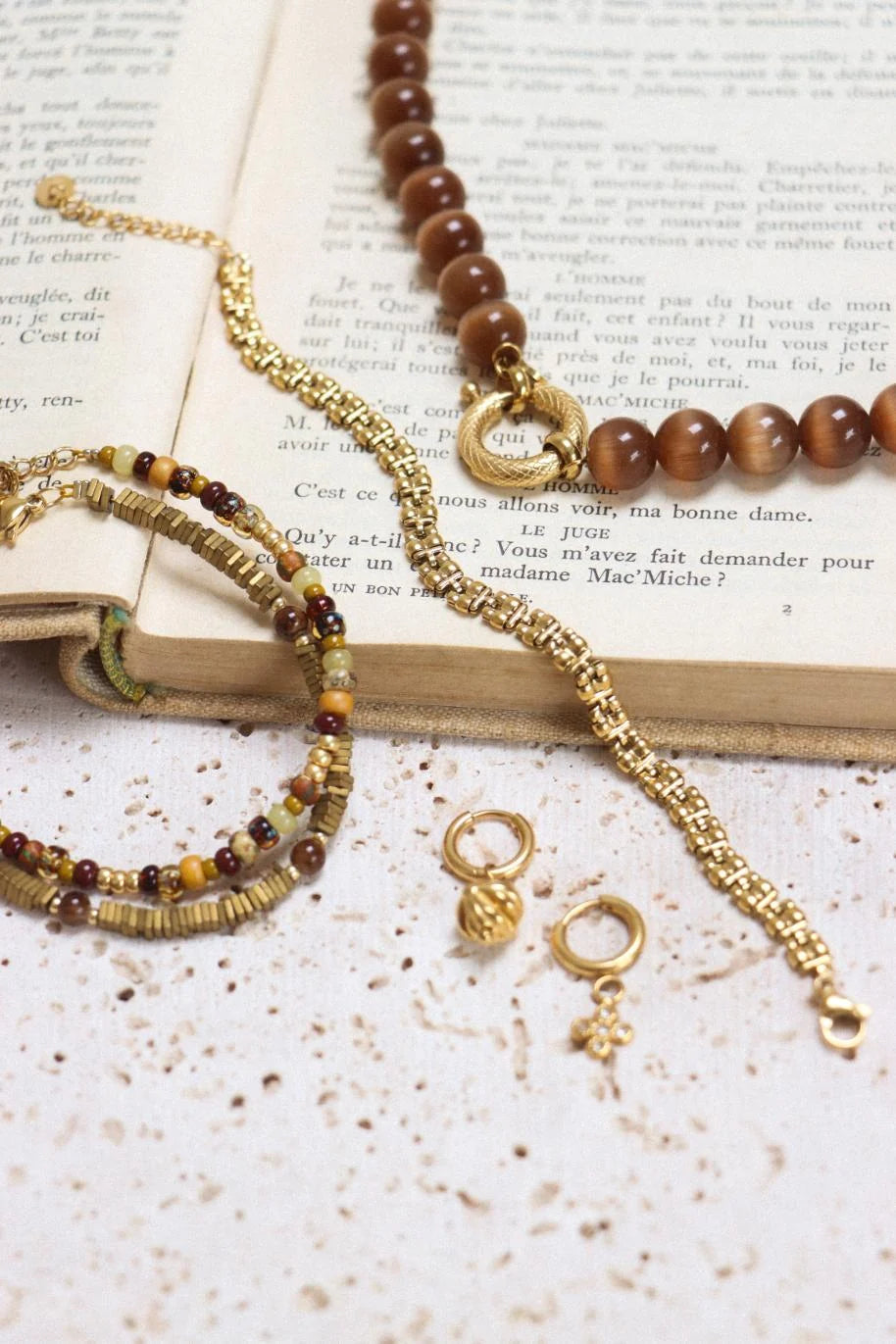 Label Kiki - golden glow bracelet gold