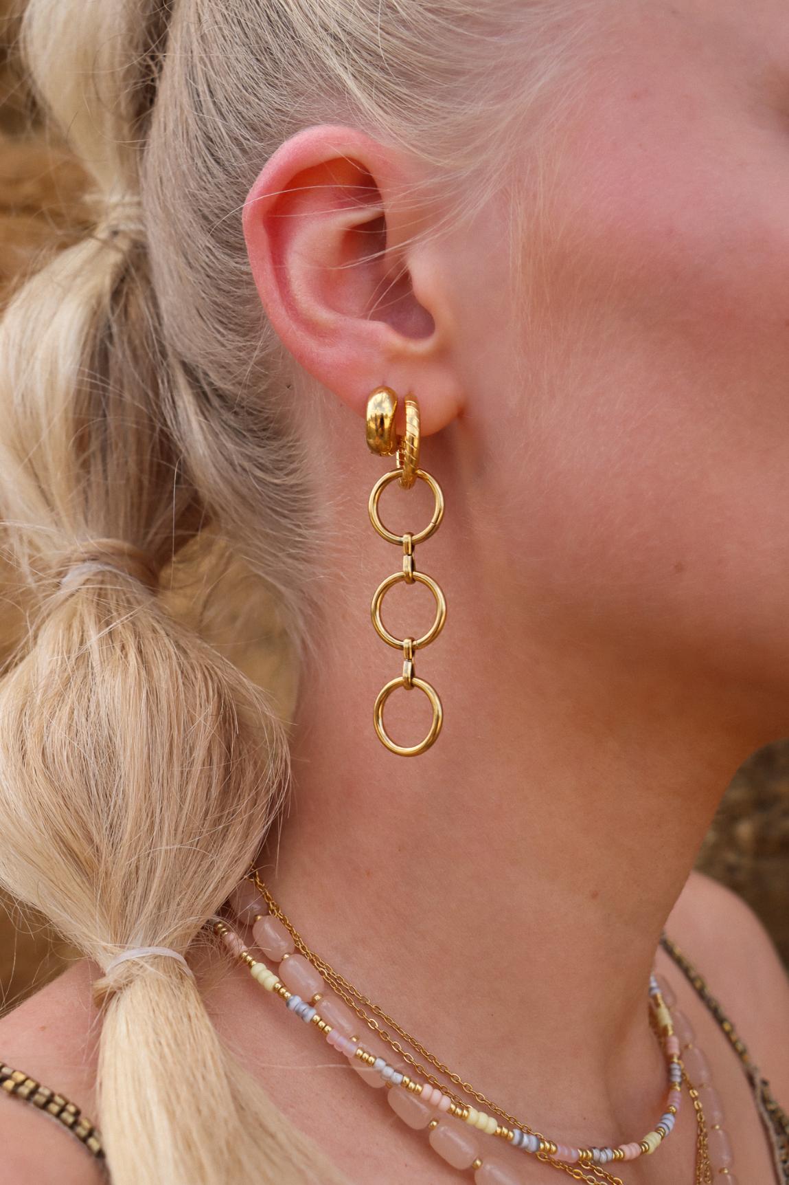 Label Kiki - ella small hoop gold