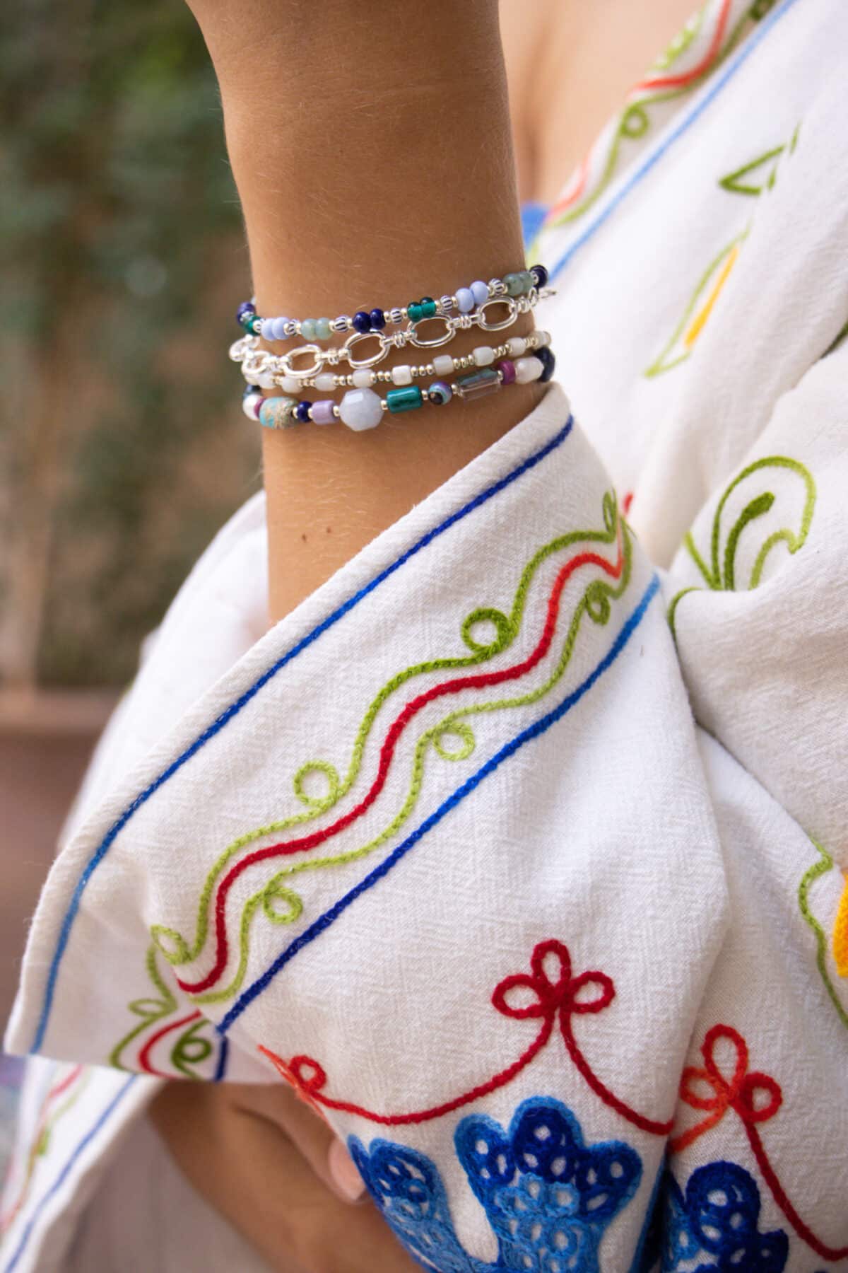 Label Kiki - abu bracelet silver