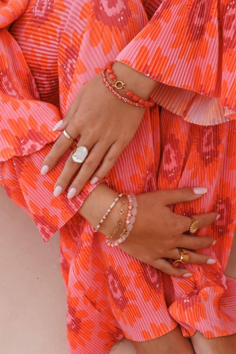 Label Kiki - strawberry bracelet gold