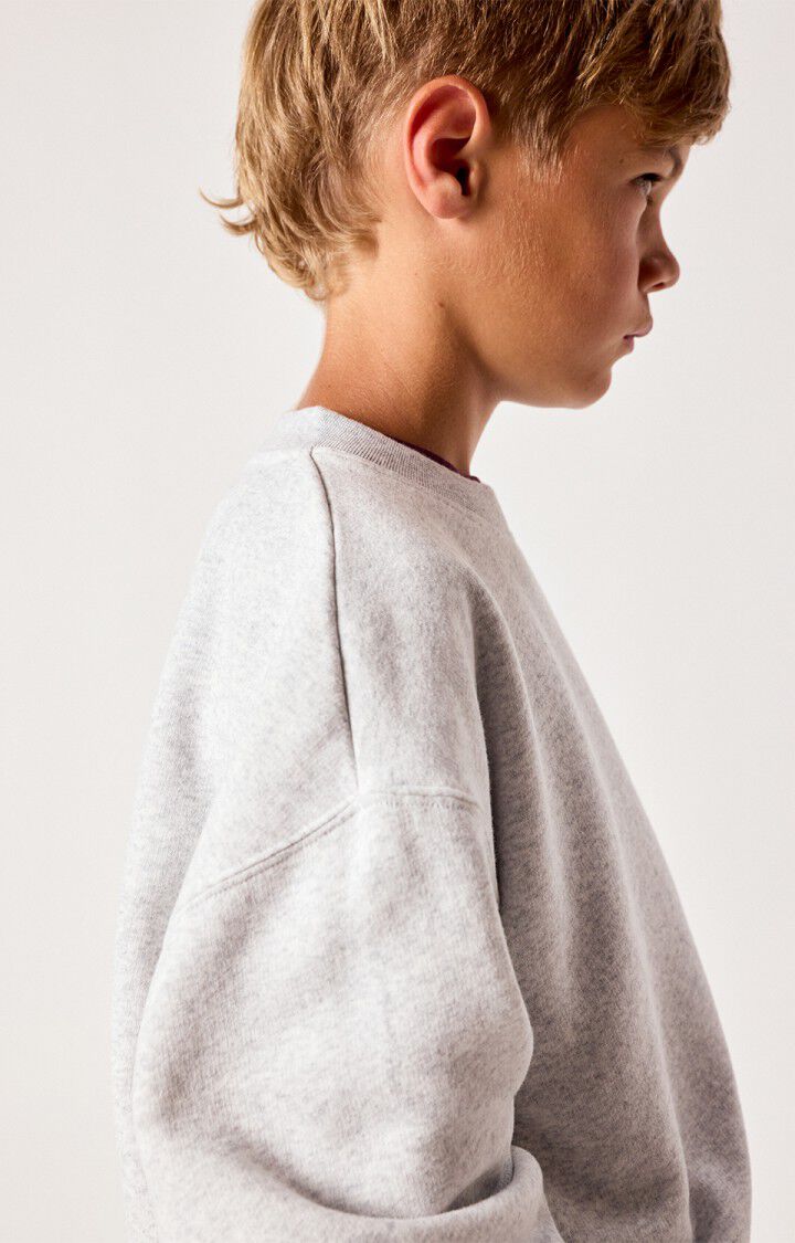 American Vintage - baptown sweater - gris chine