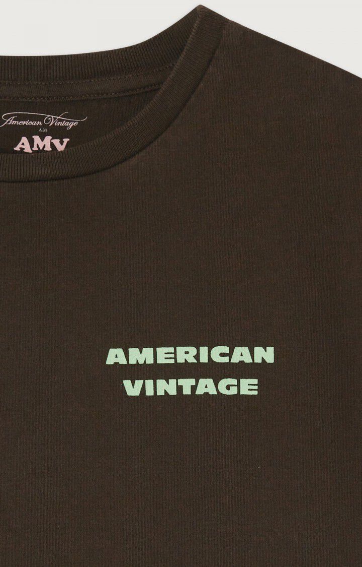 American Vintage - fizvalley tshirt - choco vintage