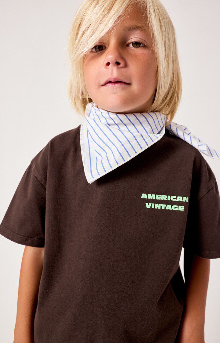American Vintage - fizvalley tshirt - choco vintage