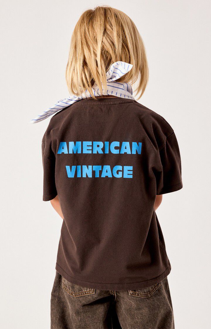 American Vintage - fizvalley tshirt - choco vintage
