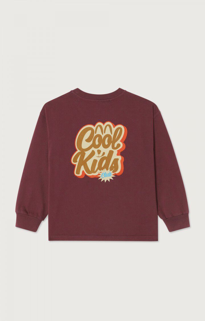American Vintage - fizvalley tshirt - aubergine vintage
