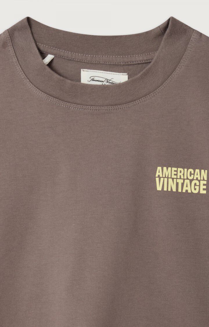American Vintage - gixy tshirt - cendre