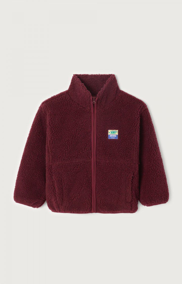 American Vintage - hoktown vest - bordeaux chine