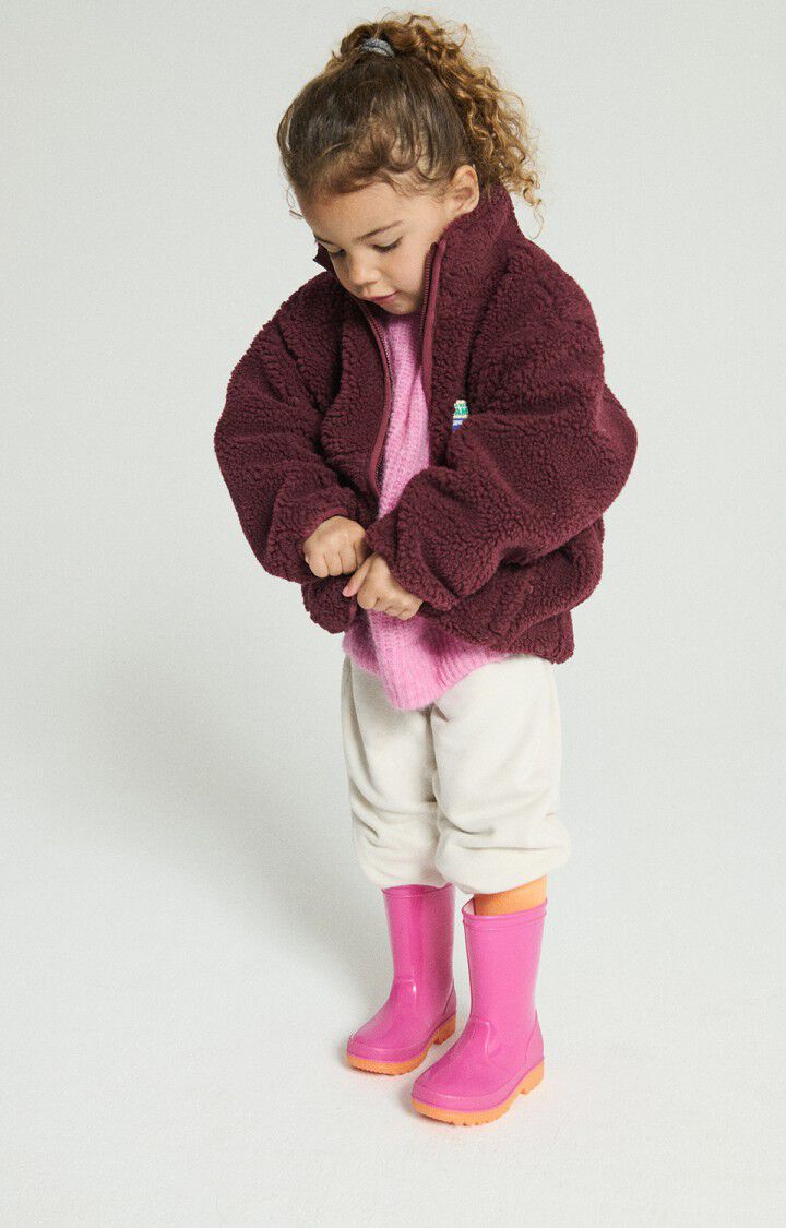 American Vintage - hoktown vest - bordeaux chine