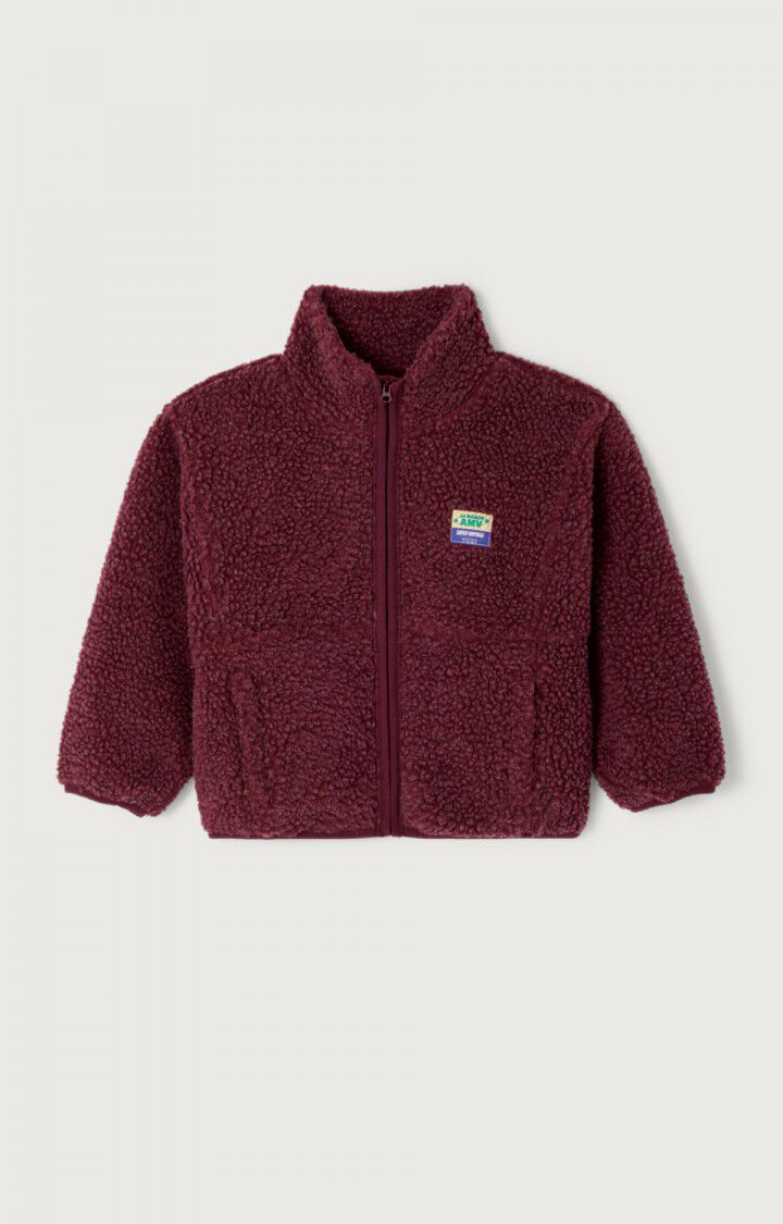 American Vintage - hoktown vest - bordeaux chine