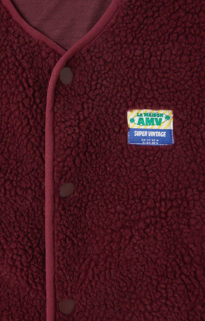 American Vintage - hoktown bodywarmer - bordeaux chine