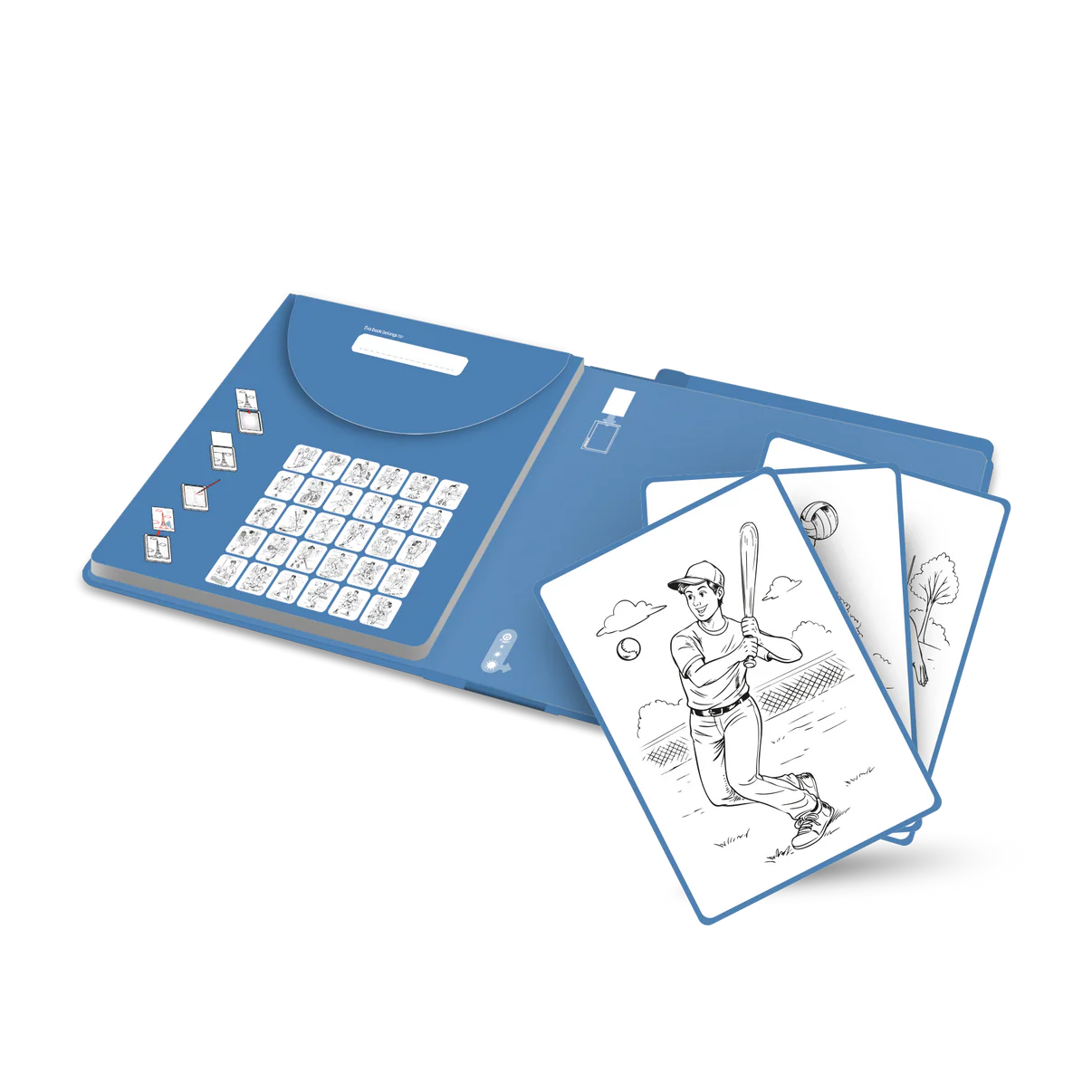 Kidywolf - kidydraw pad 8+ refill - sport