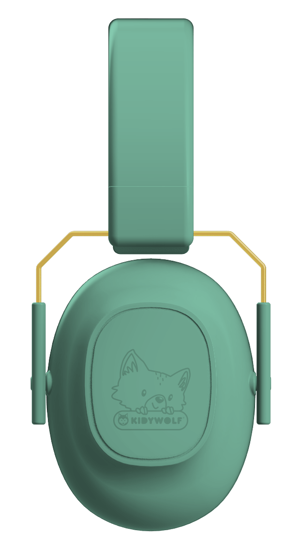 Kidywolf - kidynoise hoofdtelefoon - groen