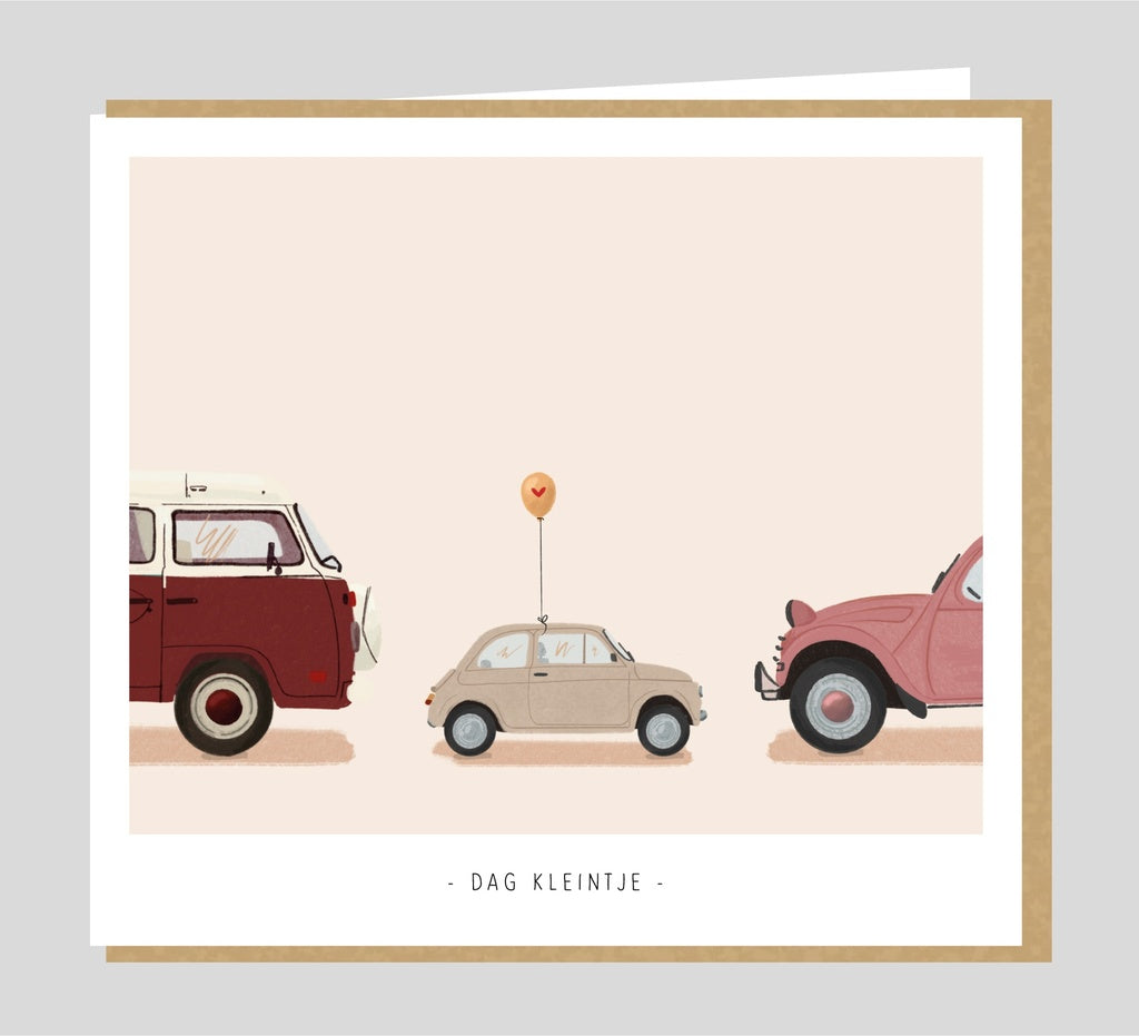 Mailbox - wenskaart - dag kleintje