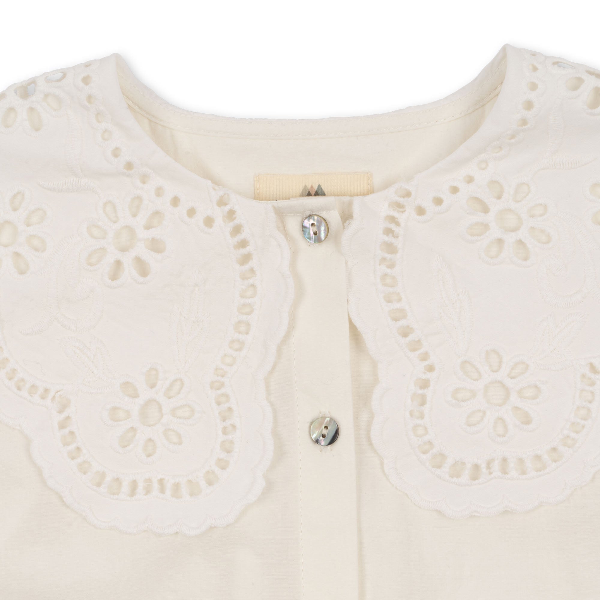 Konges Slojd - rilo collar shirt - optic white
