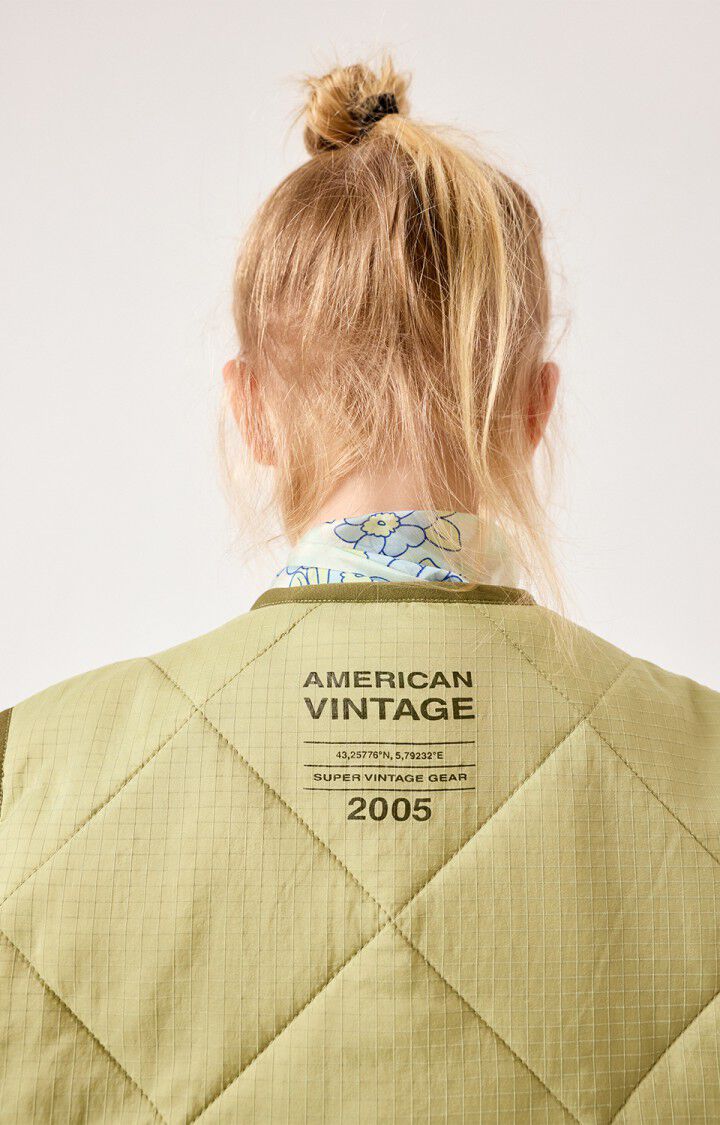 American Vintage - yupibam bodywarmer - reptile