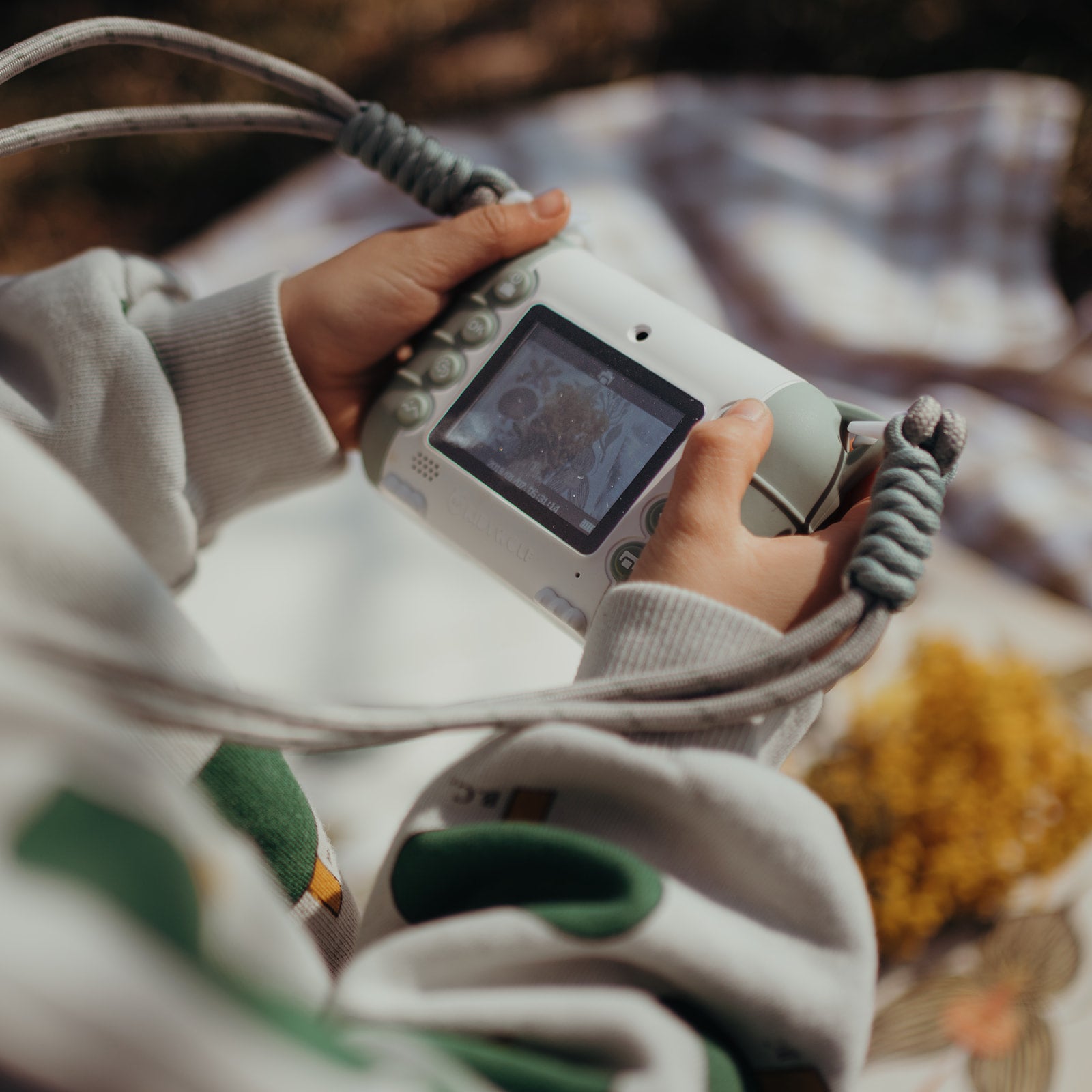 Kidywolf - kidyprint instant camera met thermische printer - groen