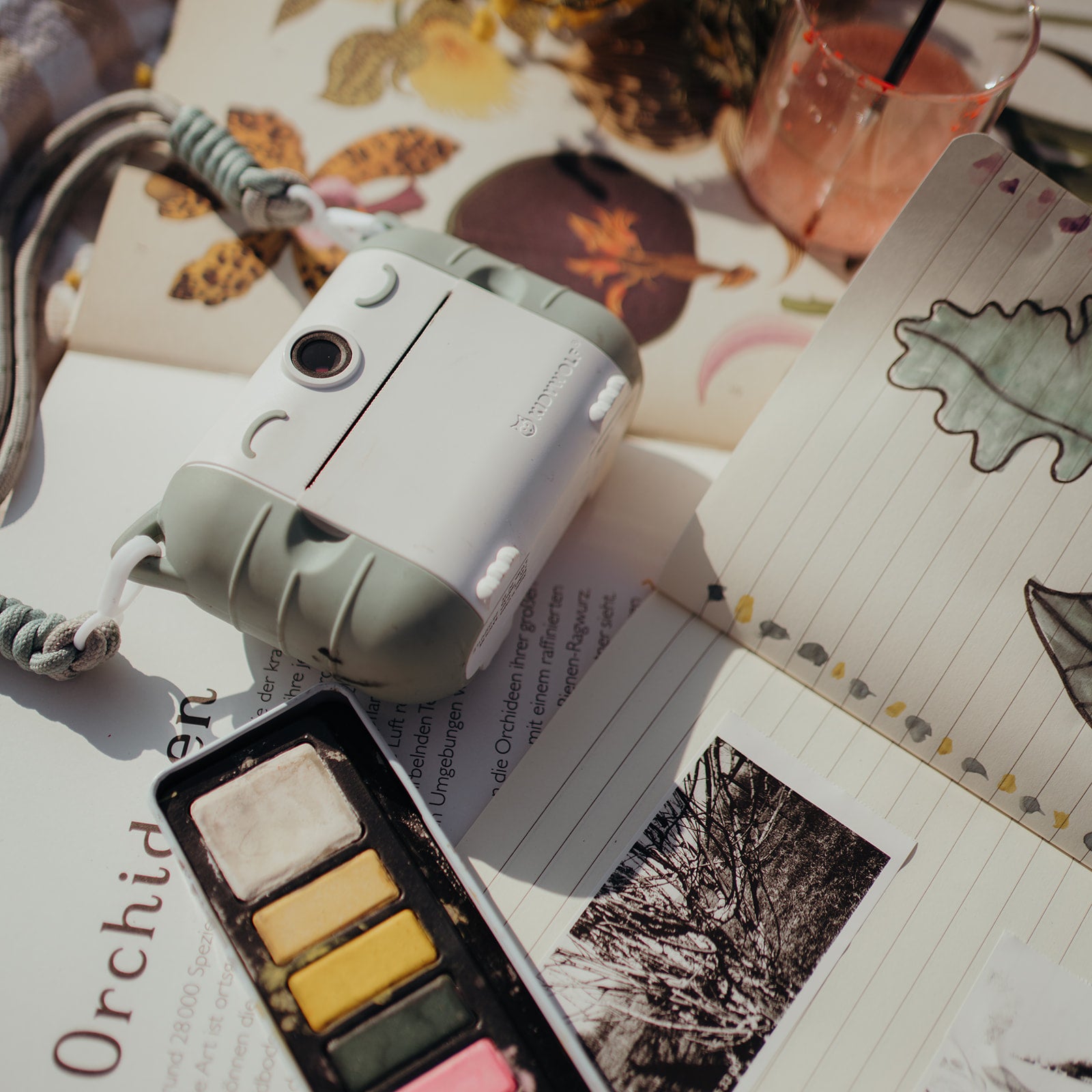 Kidywolf - kidyprint instant camera met thermische printer - groen