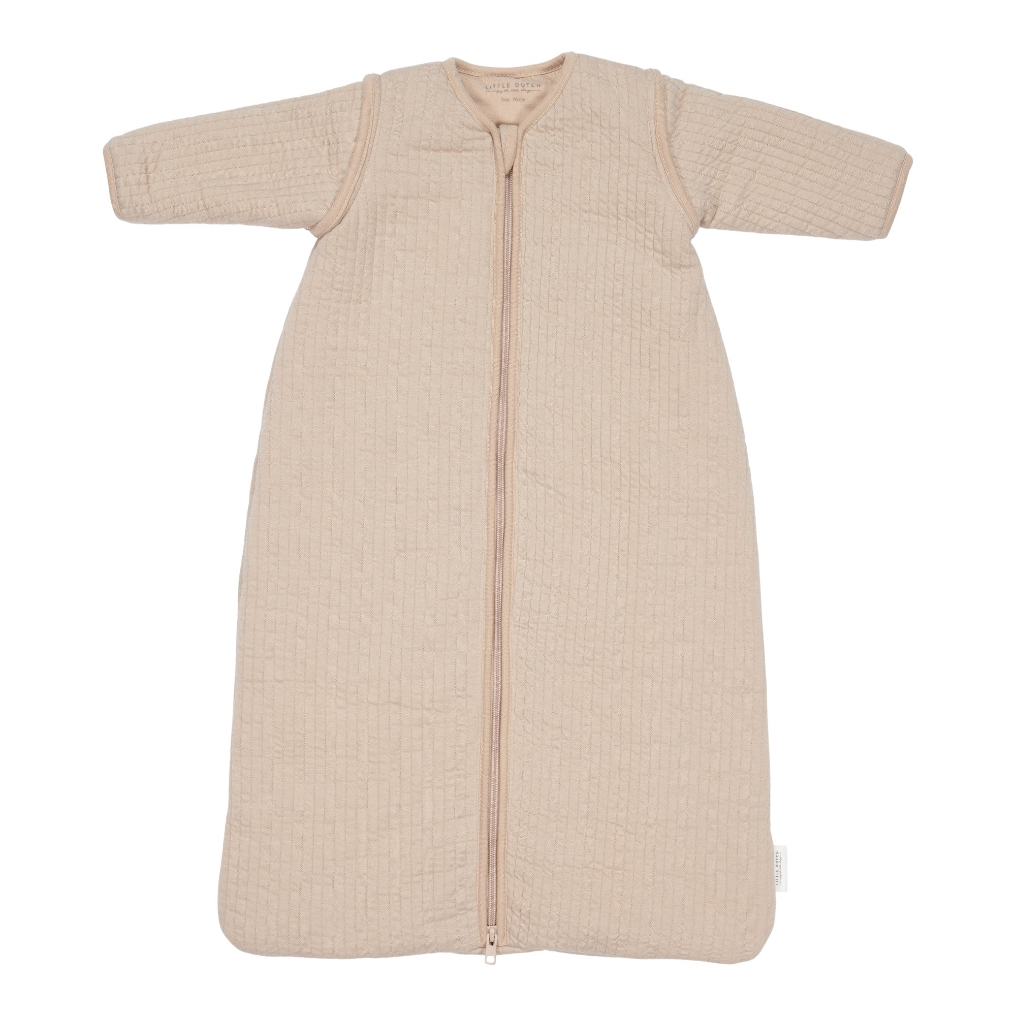 Little Dutch - slaapzak winter 70cm - pure beige