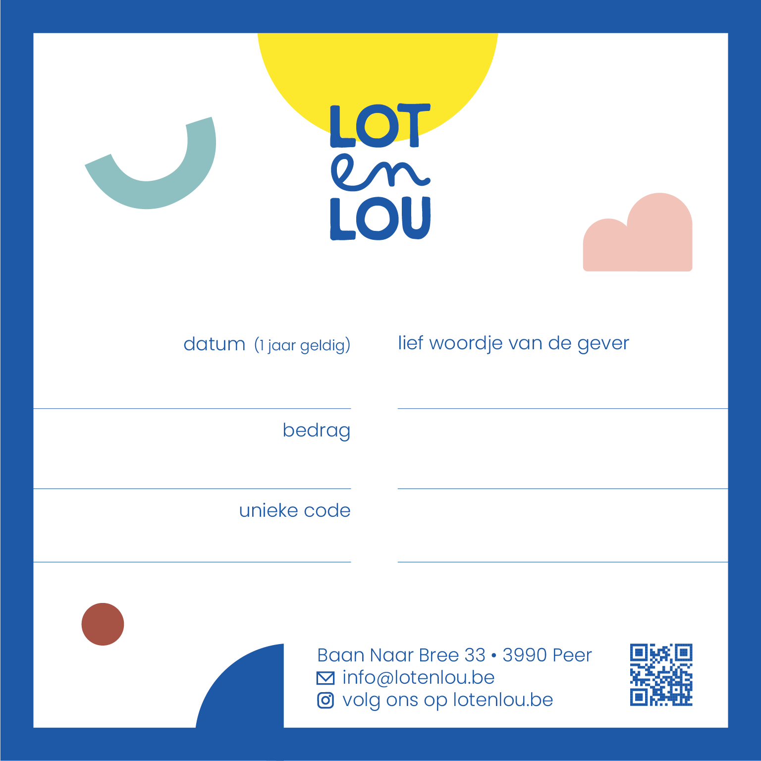 LOT en LOU cadeaubon (digitaal)