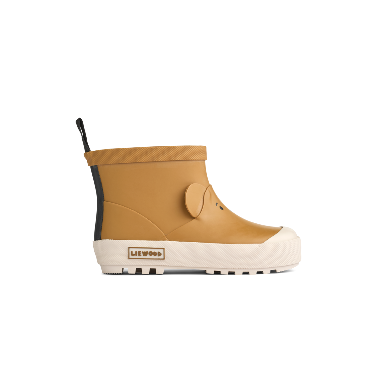 Liewood - jesse bear thermo rainboot - golden caramel