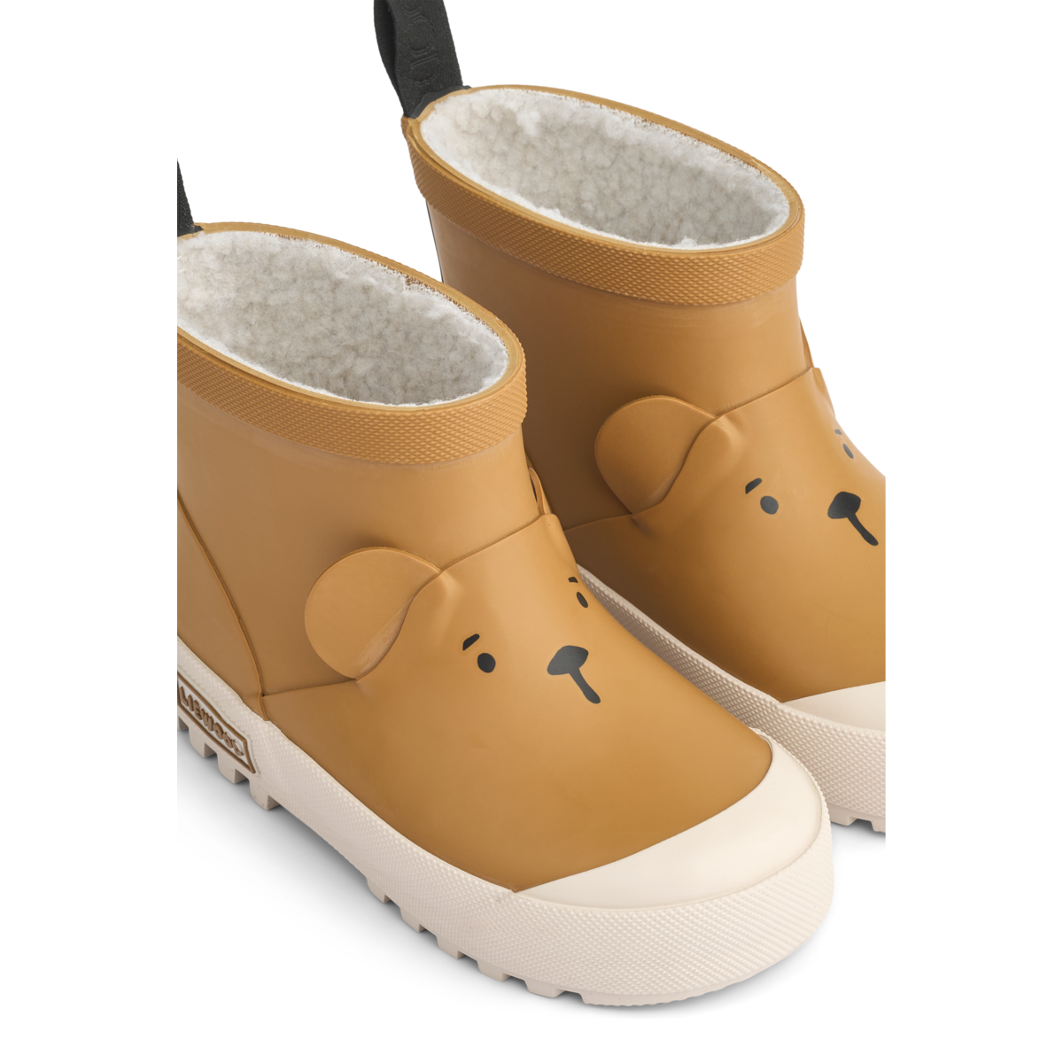 Liewood - jesse bear thermo rainboot - golden caramel