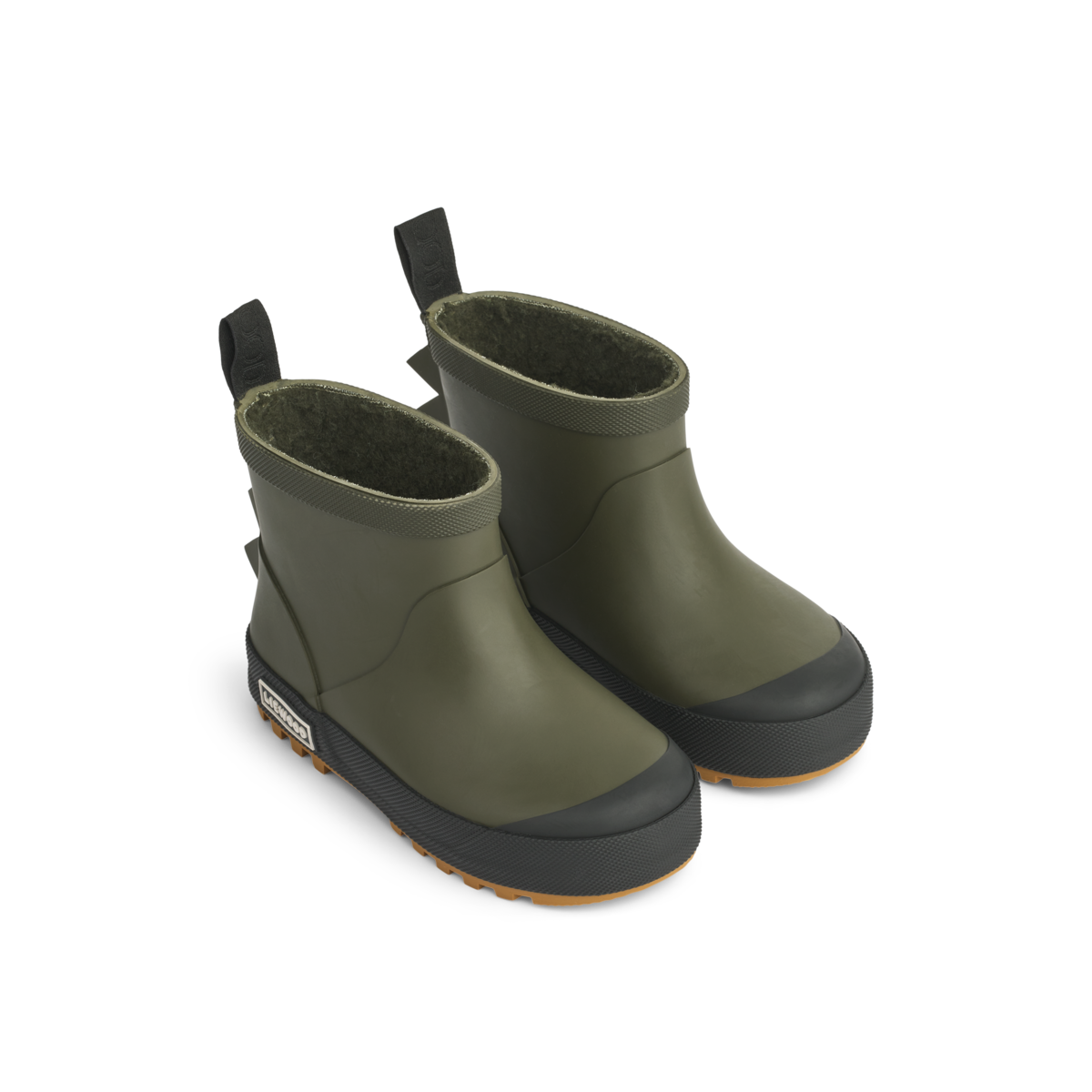 Liewood - jesse dino thermo rainboot - army brown