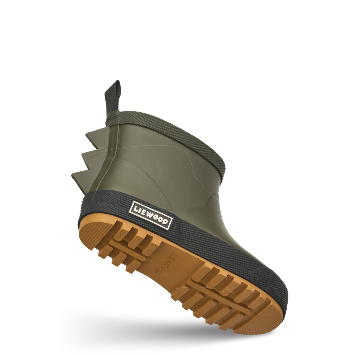 Liewood - jesse dino thermo rainboot - army brown