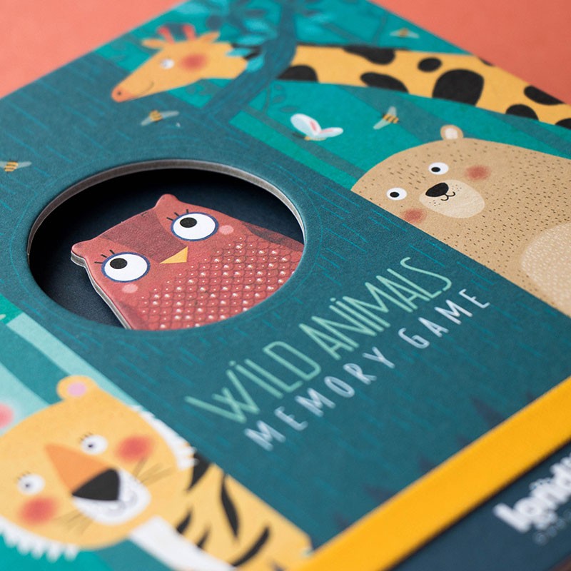 Londji - memory spel - wild animals