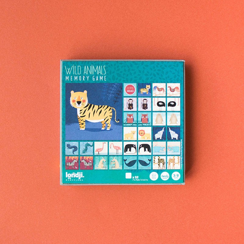Londji - memory spel - wild animals