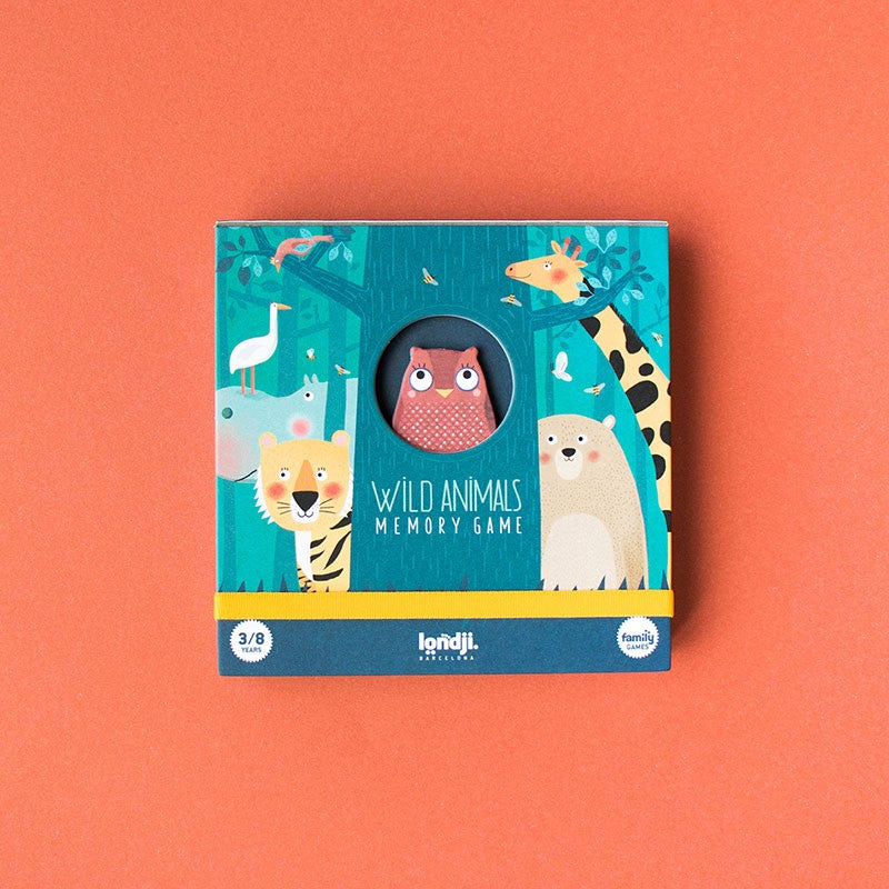 Londji - memory spel - wild animals