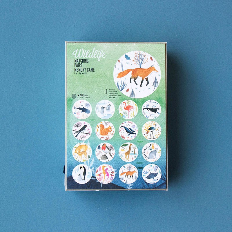 Londji - memory spel - wildlife