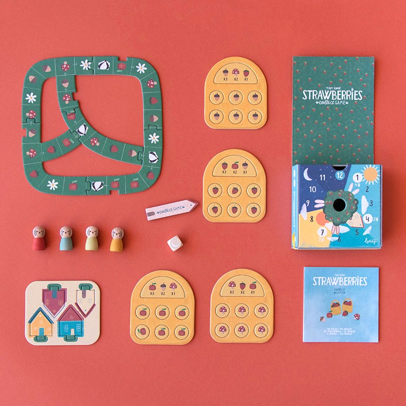Londji - spel - tiny game strawberries