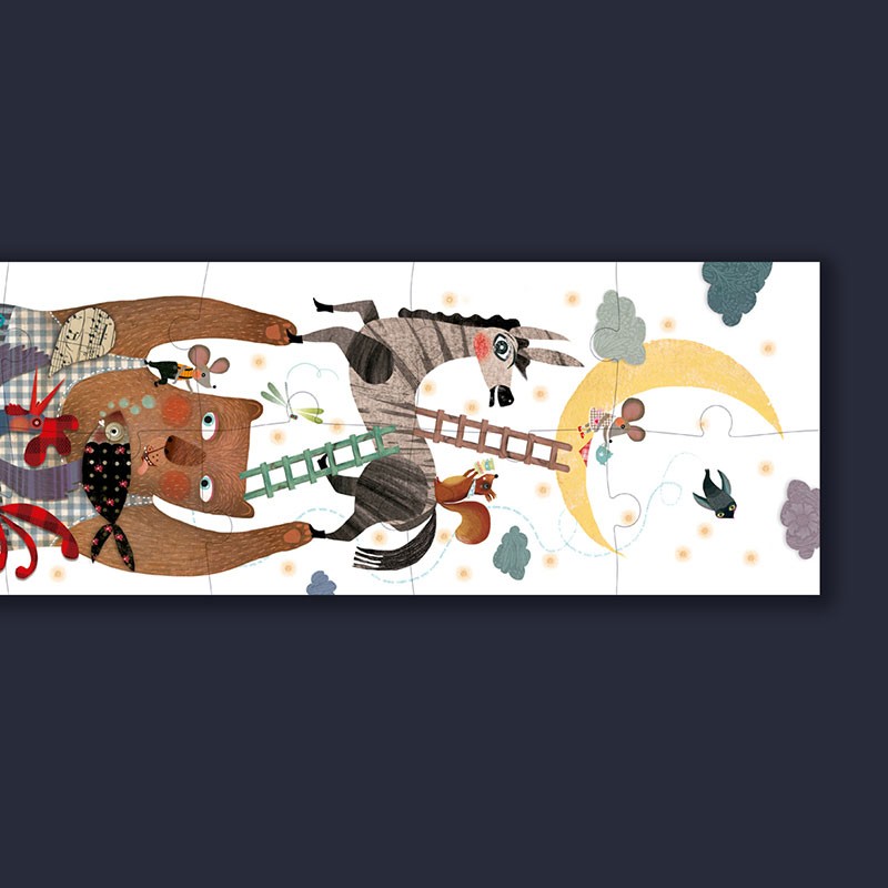 Londji - puzzel - up to the moon